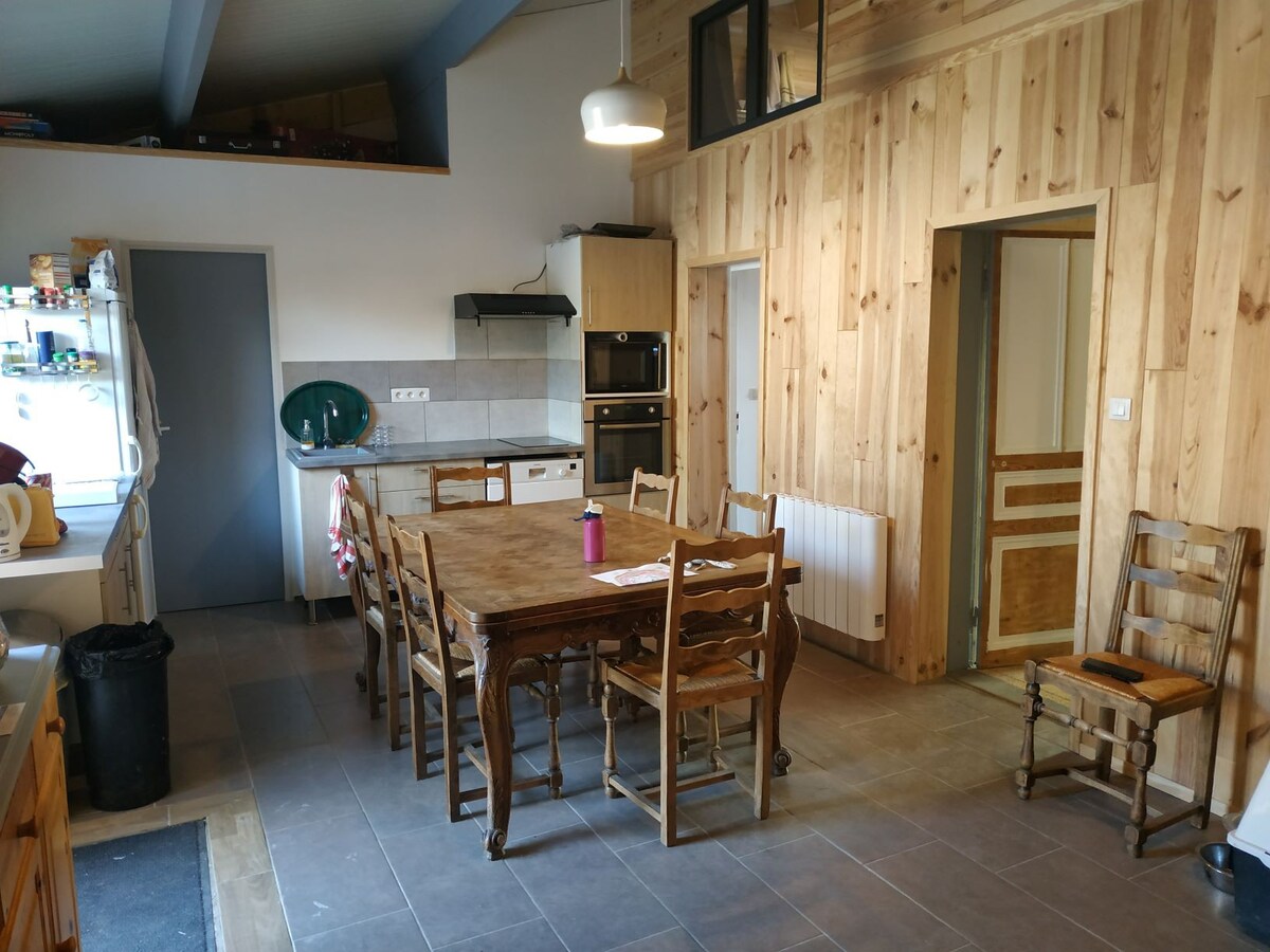 Baie de Somme的家庭小屋，可容纳8人