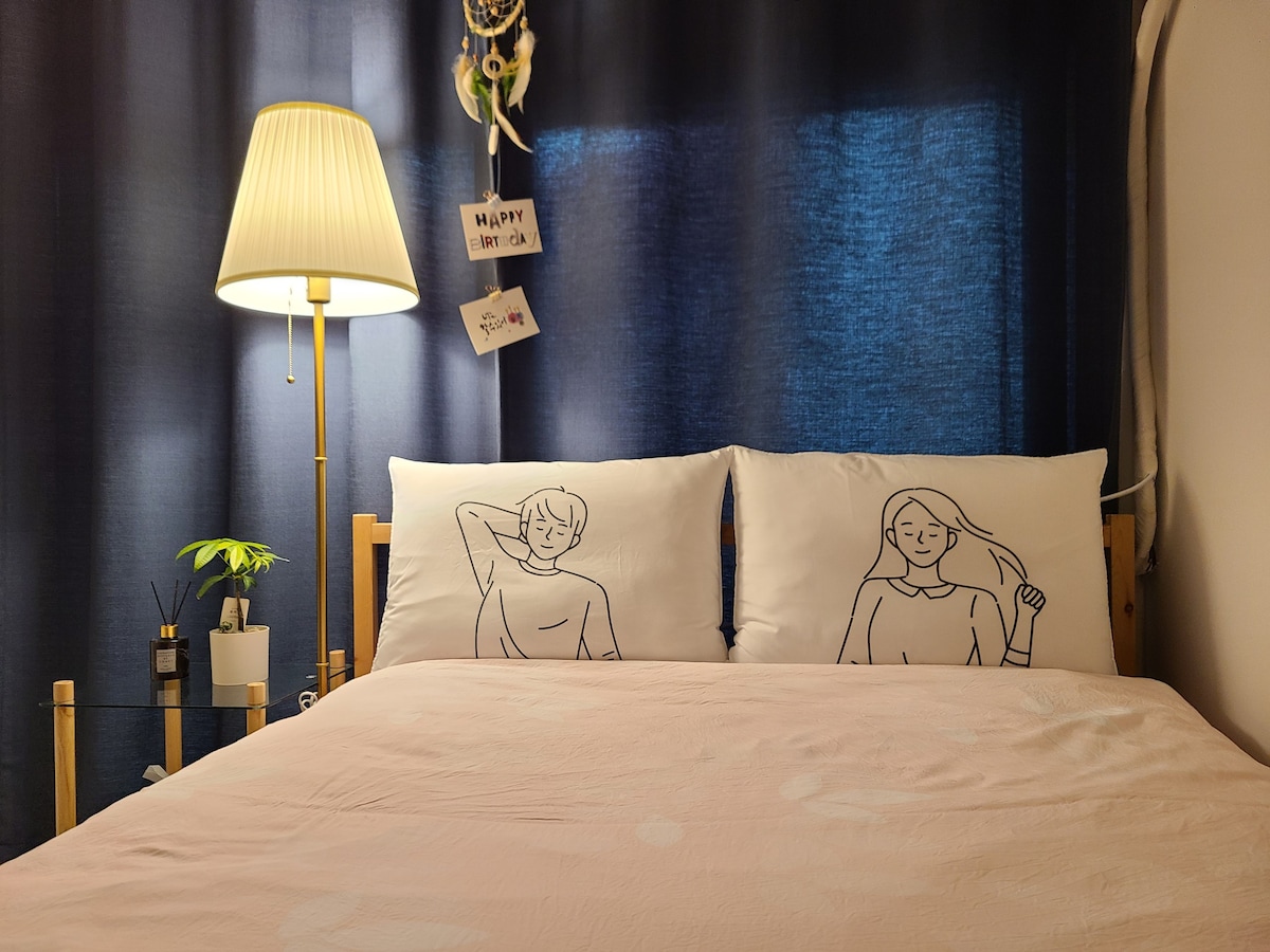 Nonhyeon-dong双人卧室
仅限女性。女性专用共用民宅