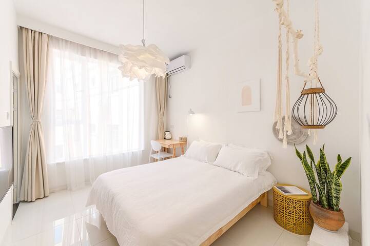 小满民宿【简约大床房a】北欧自然风 厦门北站