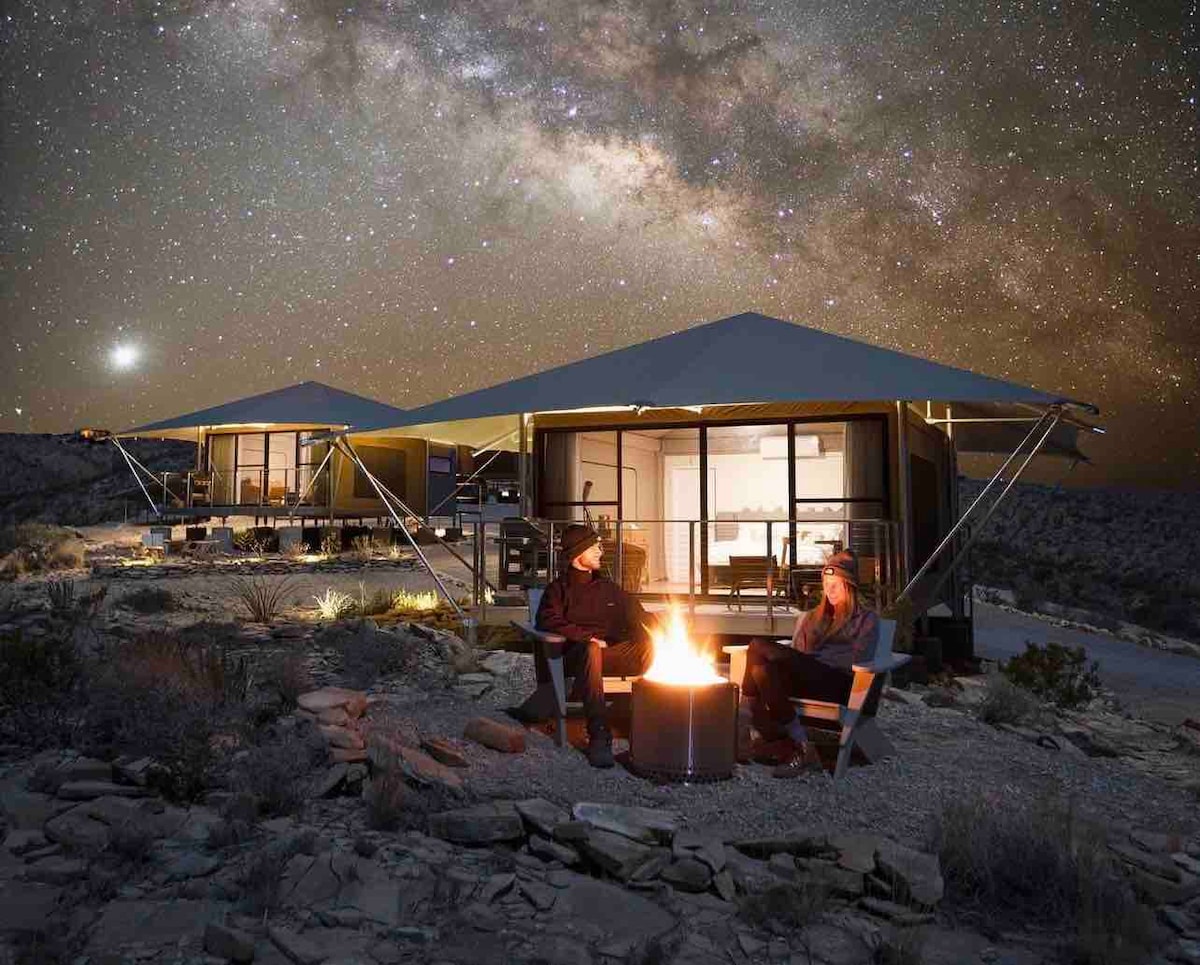 Camp Elena - Ocotillo Tent 3 - Big Bend NP