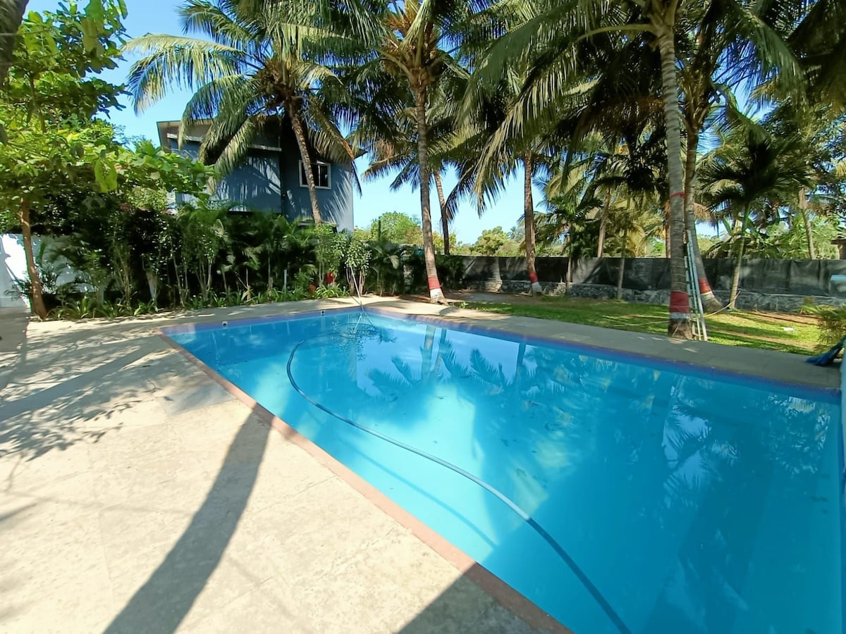 Coconut casa villa alibaug私人泳池