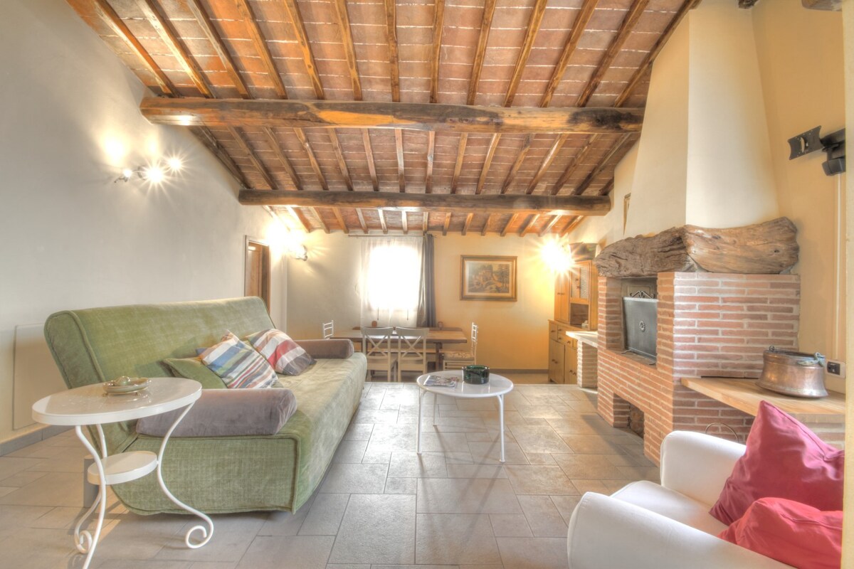 两室公寓，面积60平方米，位于Scandicci山，可俯瞰佛罗伦萨