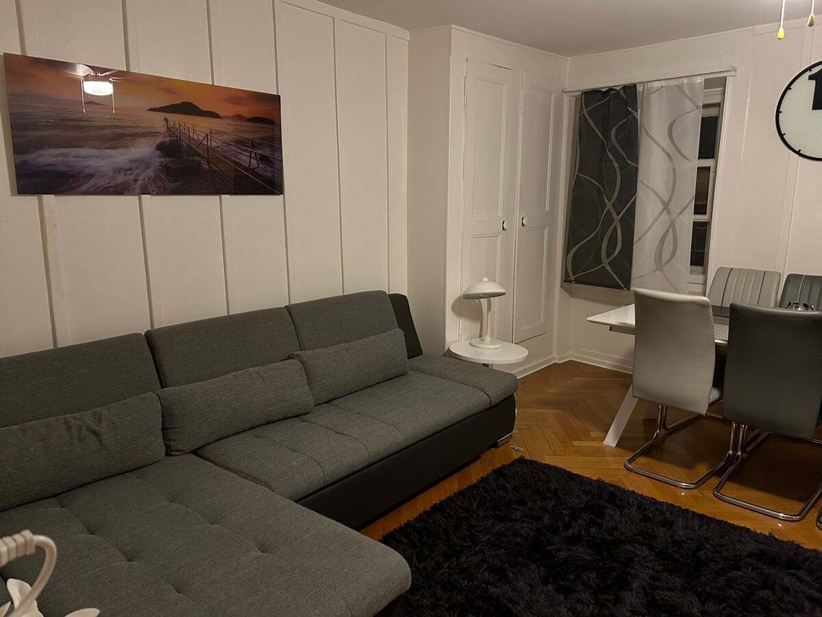 Cosy 3 room apartment with washer.