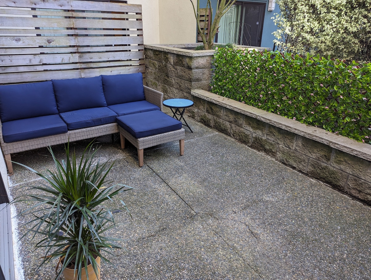 Cozy SF studio with patio in lovely Japantown area