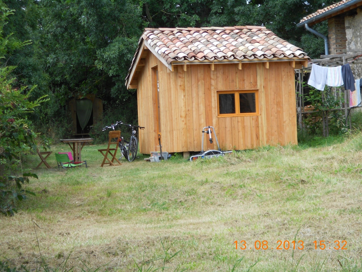 Gascony农场中的小屋