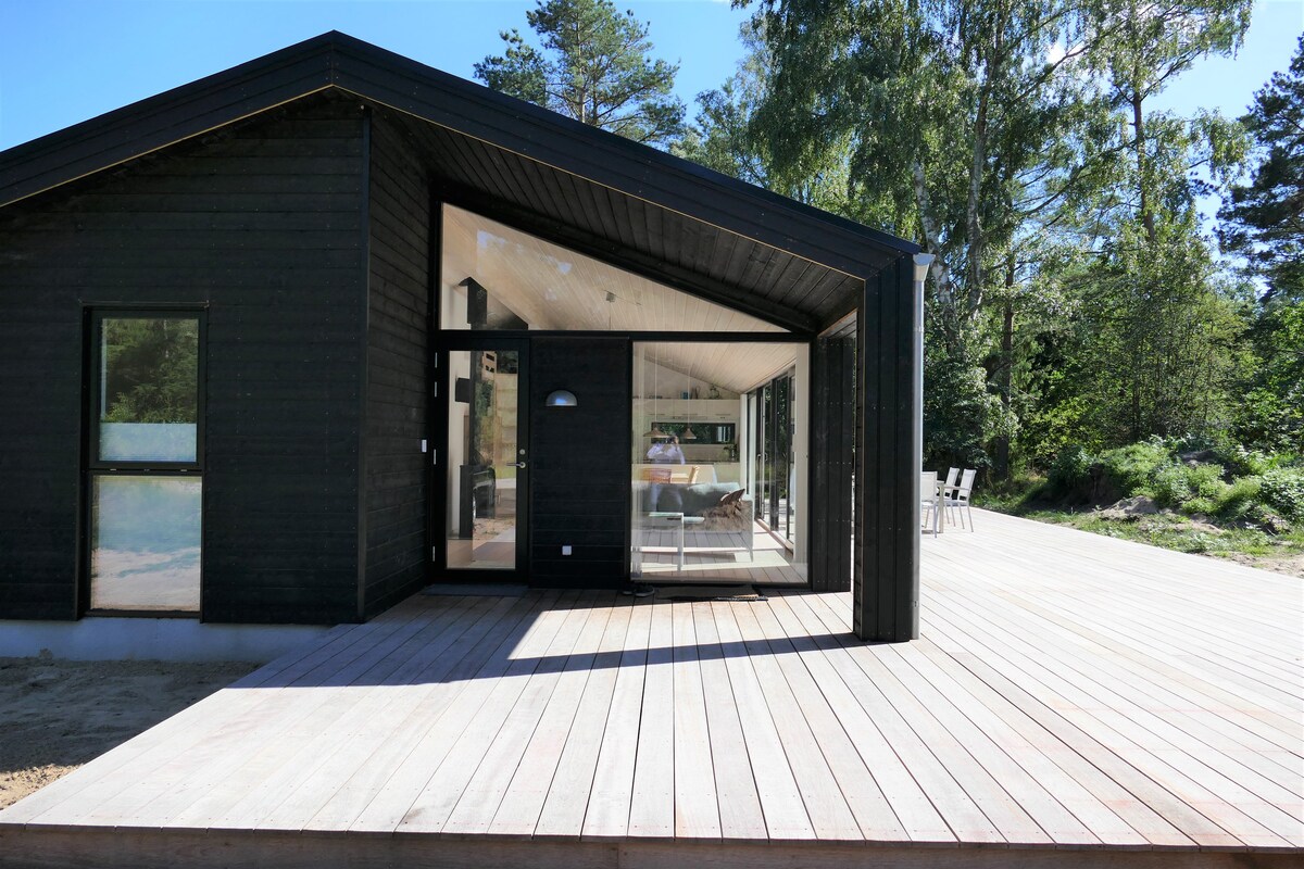 Brand new luxury summerhouse near forest and beach