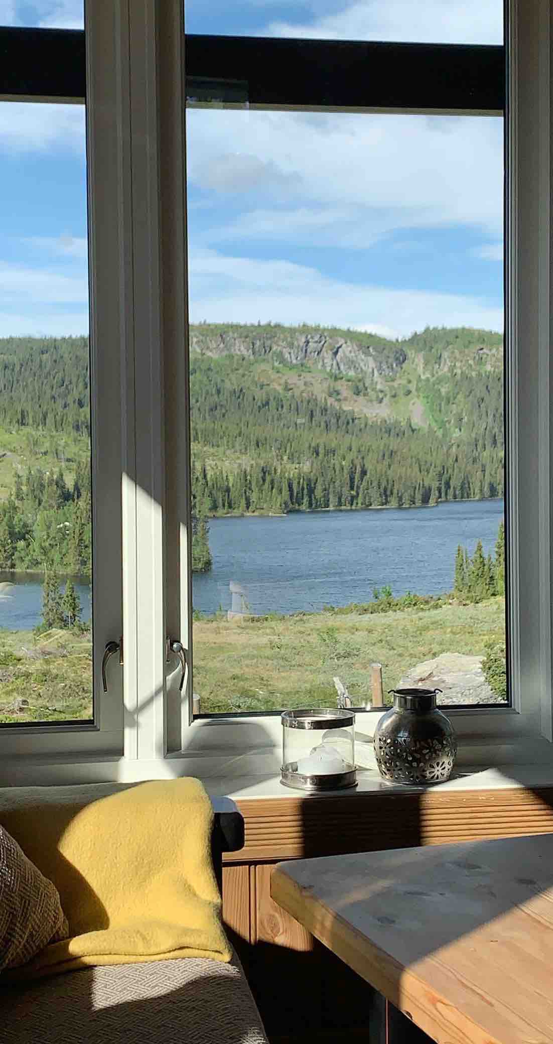 NewCabinInUnicMontain, silent, natural pearl.Norway.