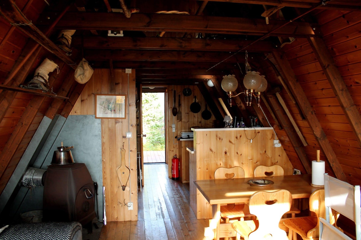 Borgarfjordur Cabin -令人惊叹的大自然中的舒适小屋