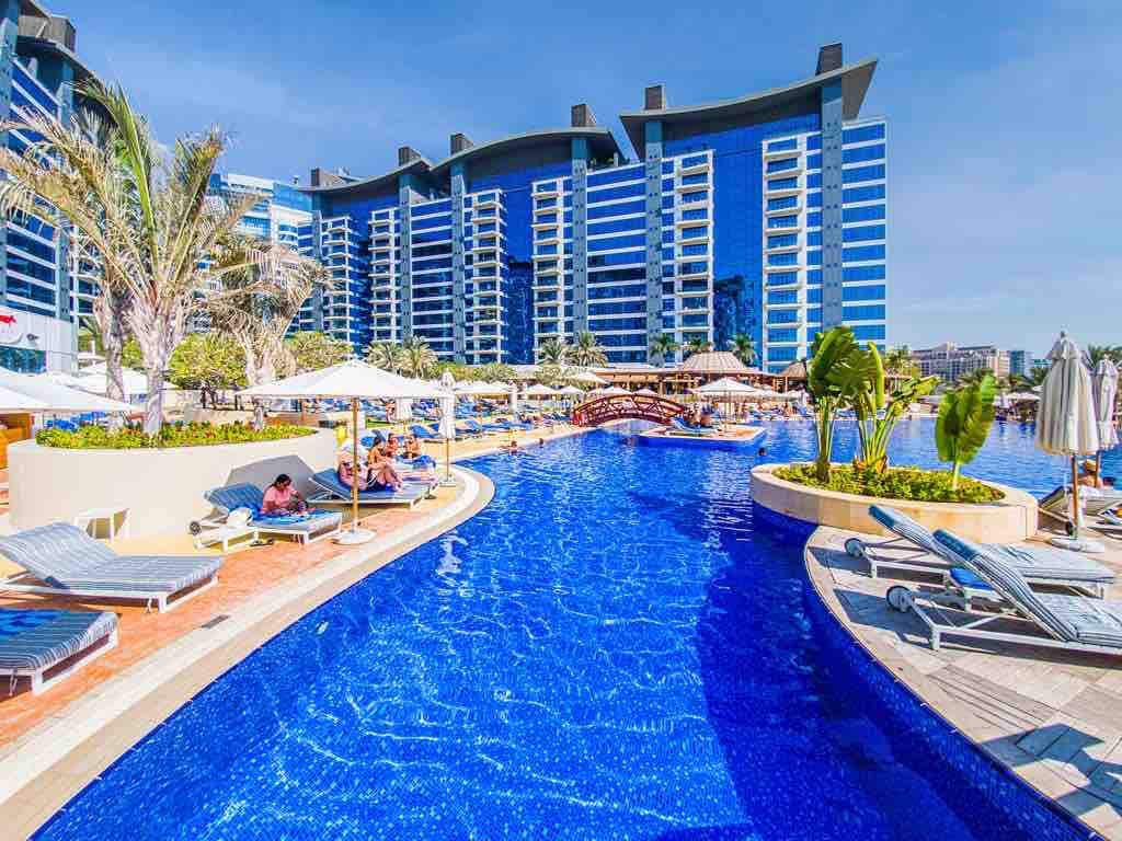 3卧室Oceana Residences、The Palm、免费海滩和泳池
