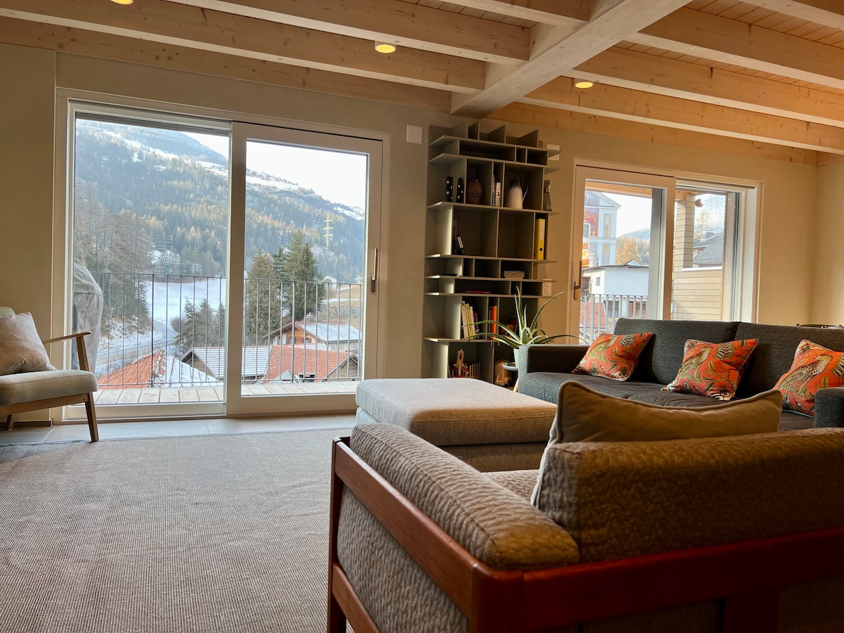 New, modern house for skiing, biking or relaxing