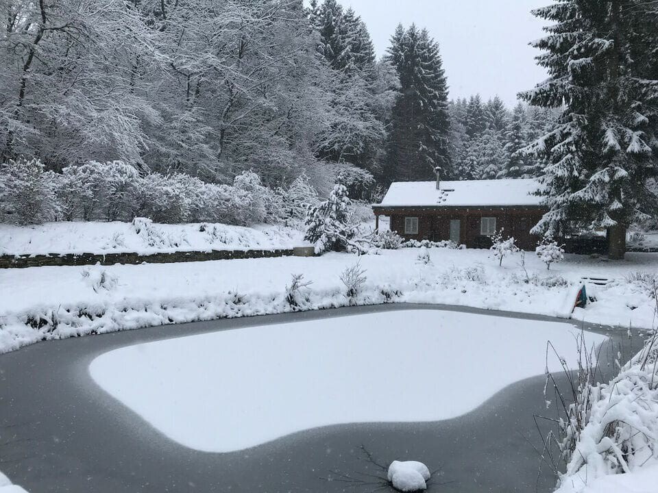 带游泳池的舒适度假小屋（必要时提供桑拿房）