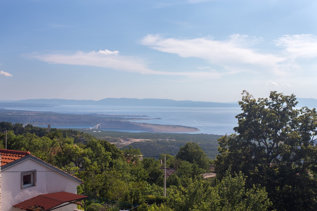 An apartment with an amazing see view