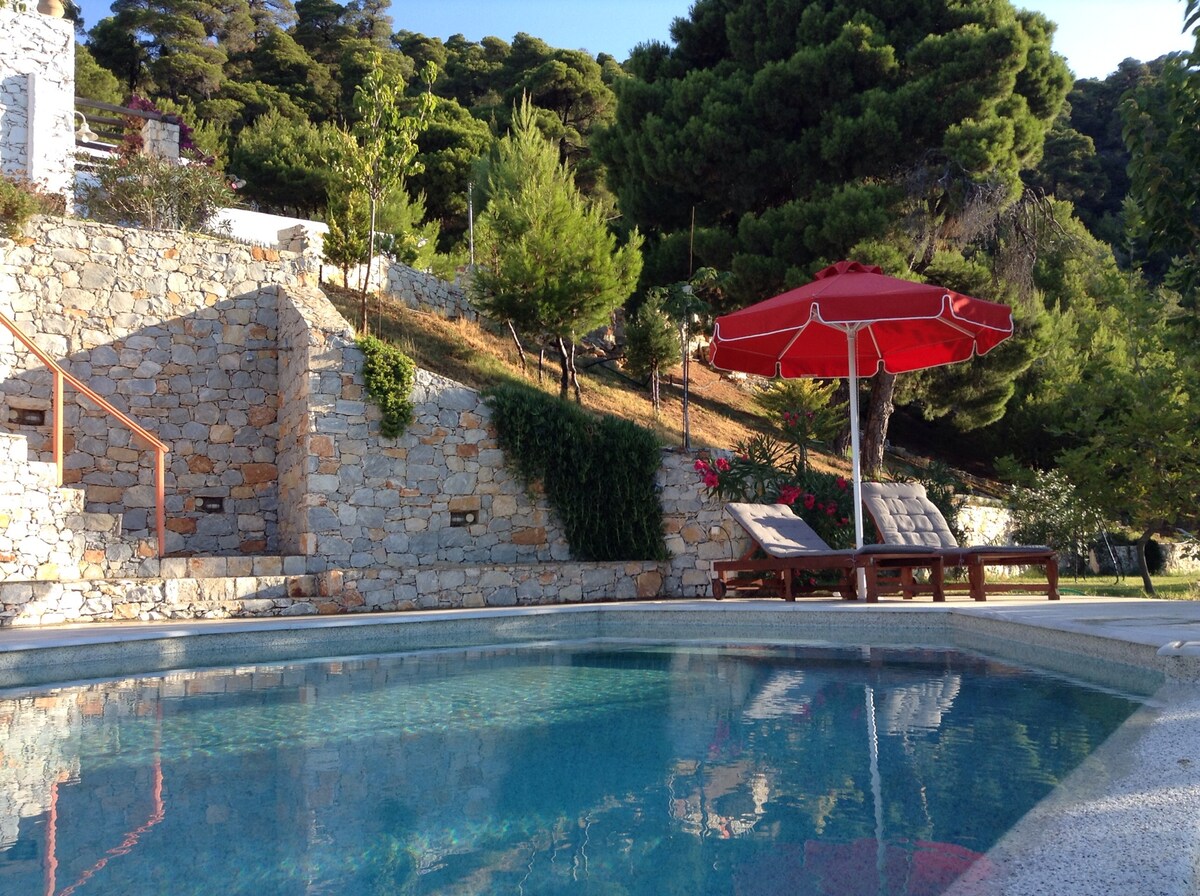 Pefkos -House Bougainvilla with Pool