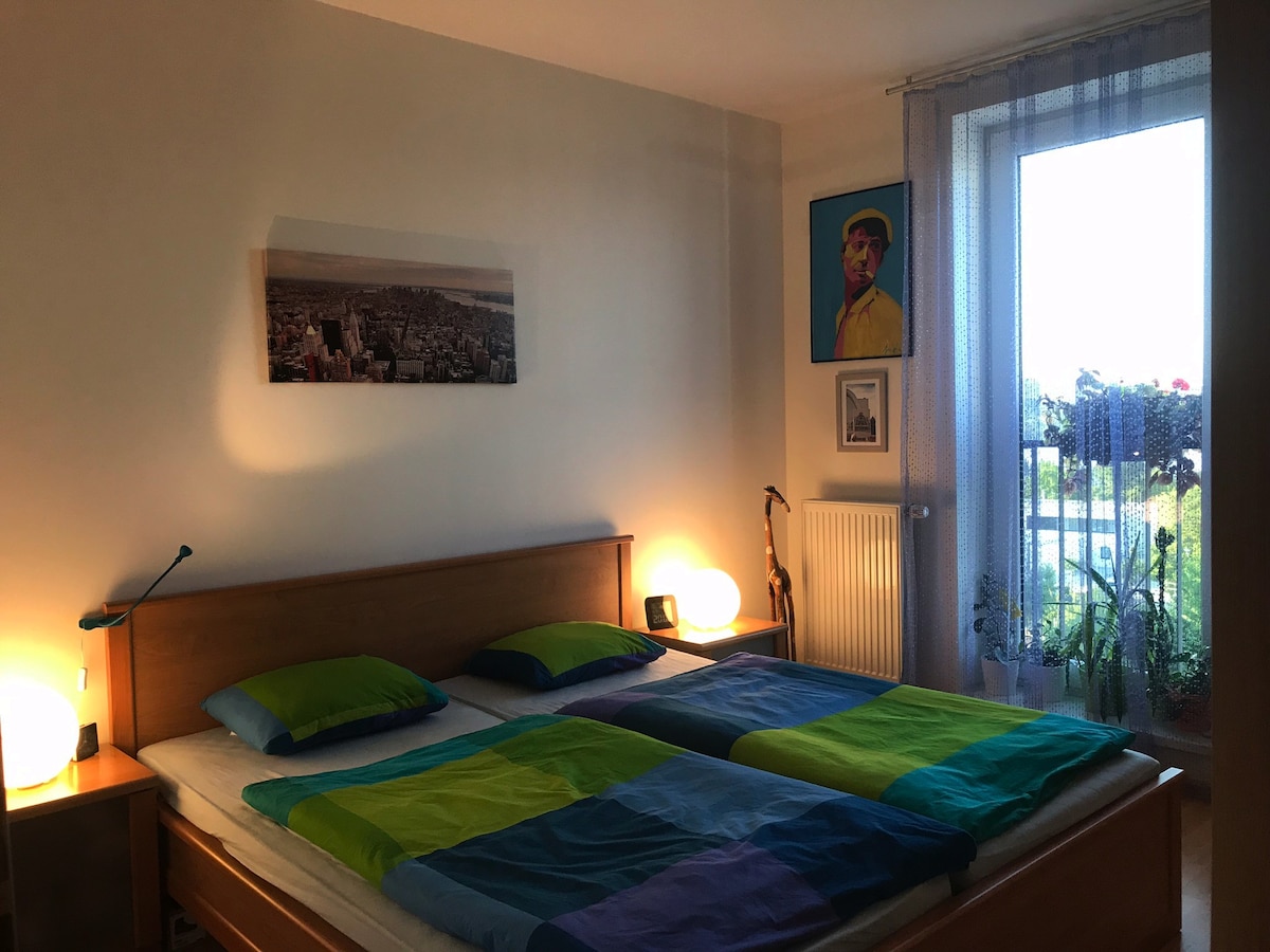 Cosy apartment at the Brno’s dam and near center