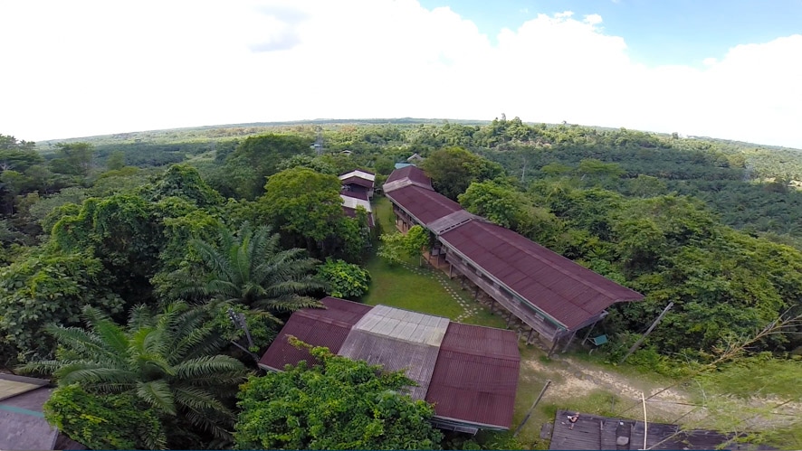 Paganakan Dii stilt小屋双人房