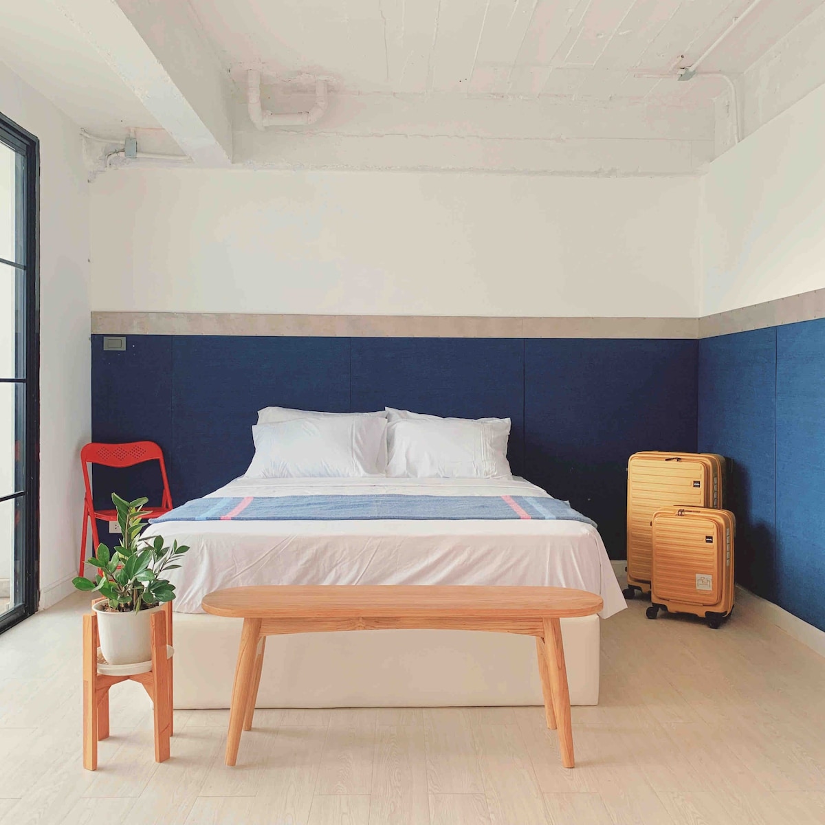 Loft Bangkok Old Town Hotel 402适合家庭/朋友入住