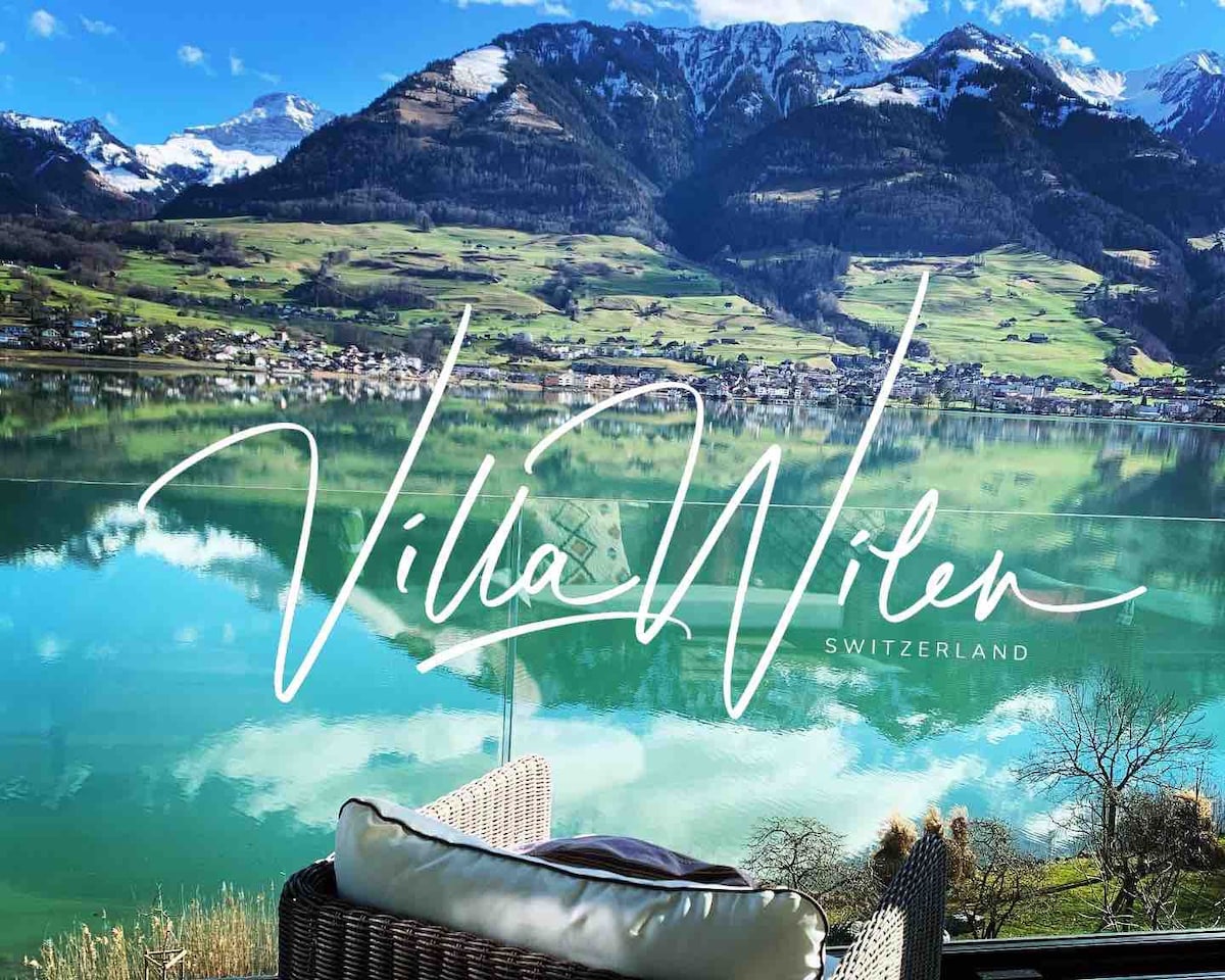 威伦别墅（ Villa Wilen ） ：俯瞰美景。湖畔。奢华。热门。