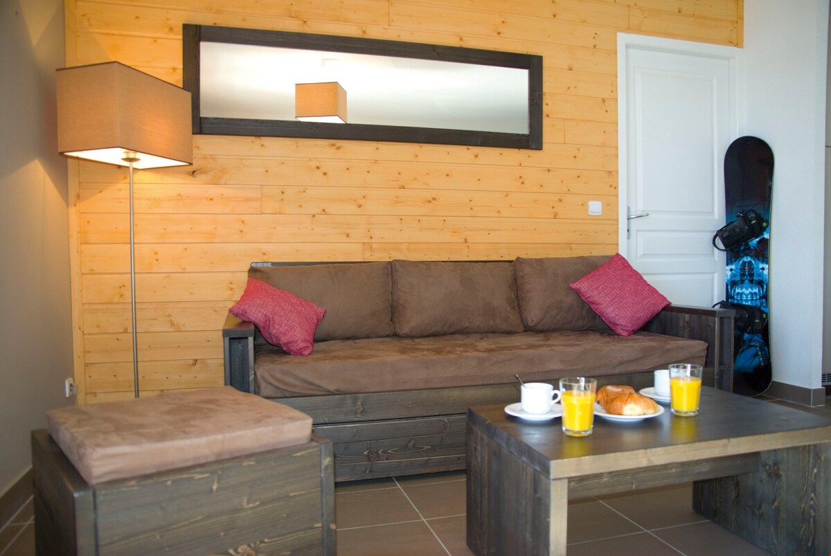 Appartement 20m du télécabine | Piscine + sauna !