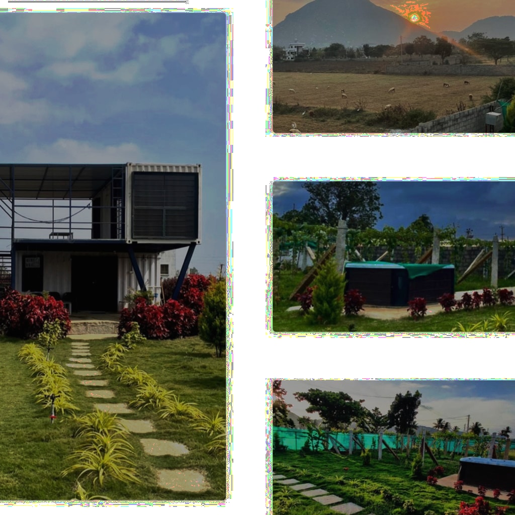 Wine box & a Jacuzzi In the Vineyard @ Nandi Hills