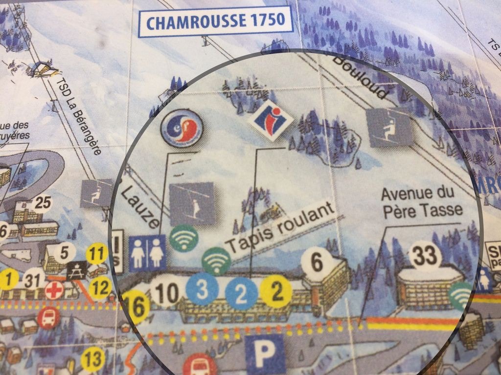 Chamrousse 1750的👨‍👩‍👧‍👦☃️顶级位置 ❄️👩‍❤️‍💋‍👨