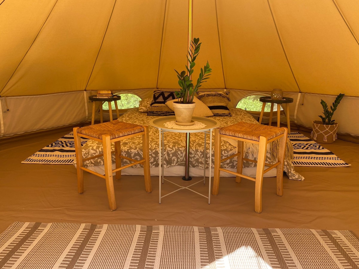 慕湖森林私人帐篷