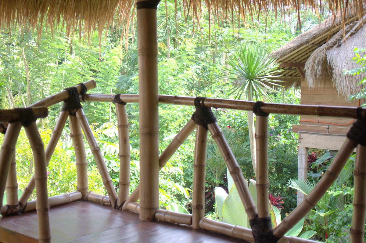 有机Bamboobungalow2 Ubudsuburb