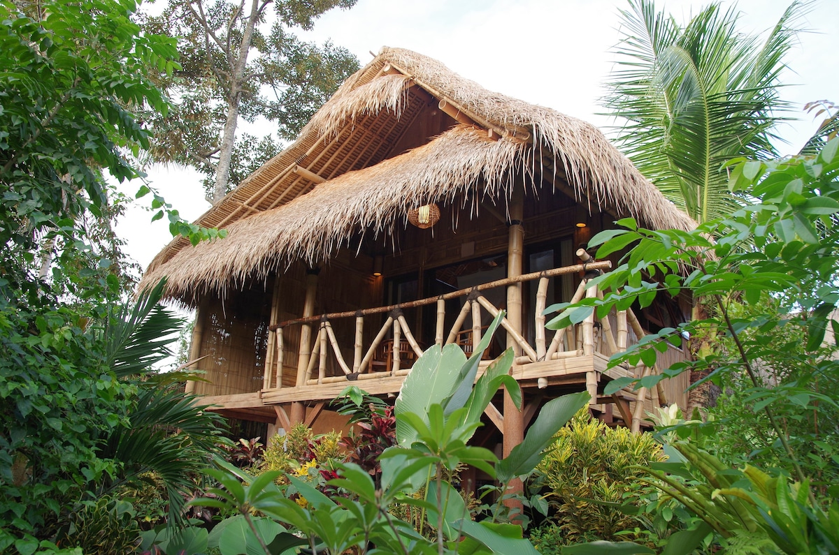 有机Bamboobungalow2 Ubudsuburb