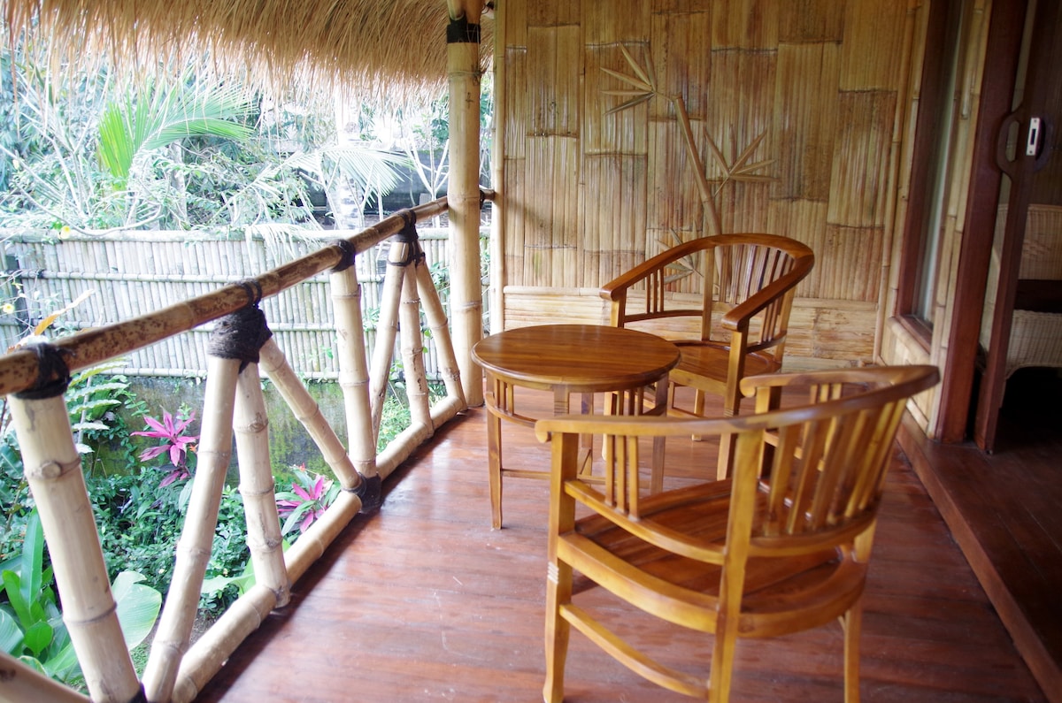 有机Bamboobungalow2 Ubudsuburb