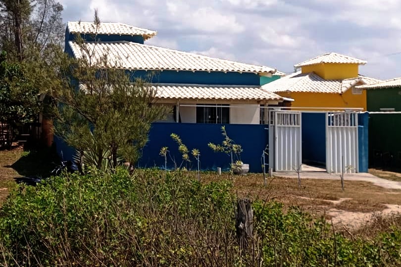 Casa Azul - Pé na areia