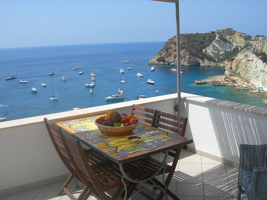 The House of THE FAUNO in CALA dell 'AGUA, with SEA VIEW