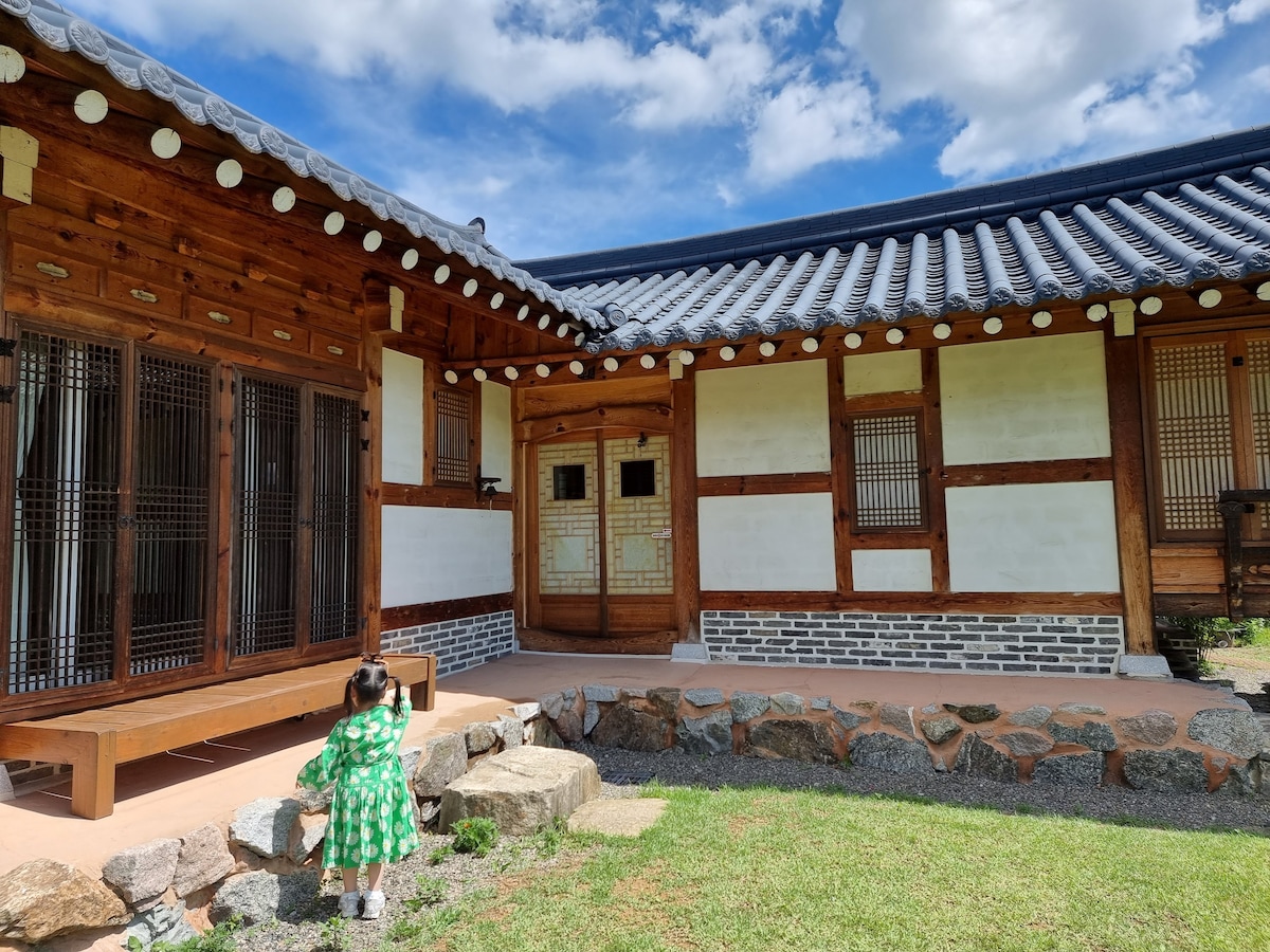 [韩屋独栋别墅- Man-songjae] #韩屋住宿#阳阳住宿#情感住宿