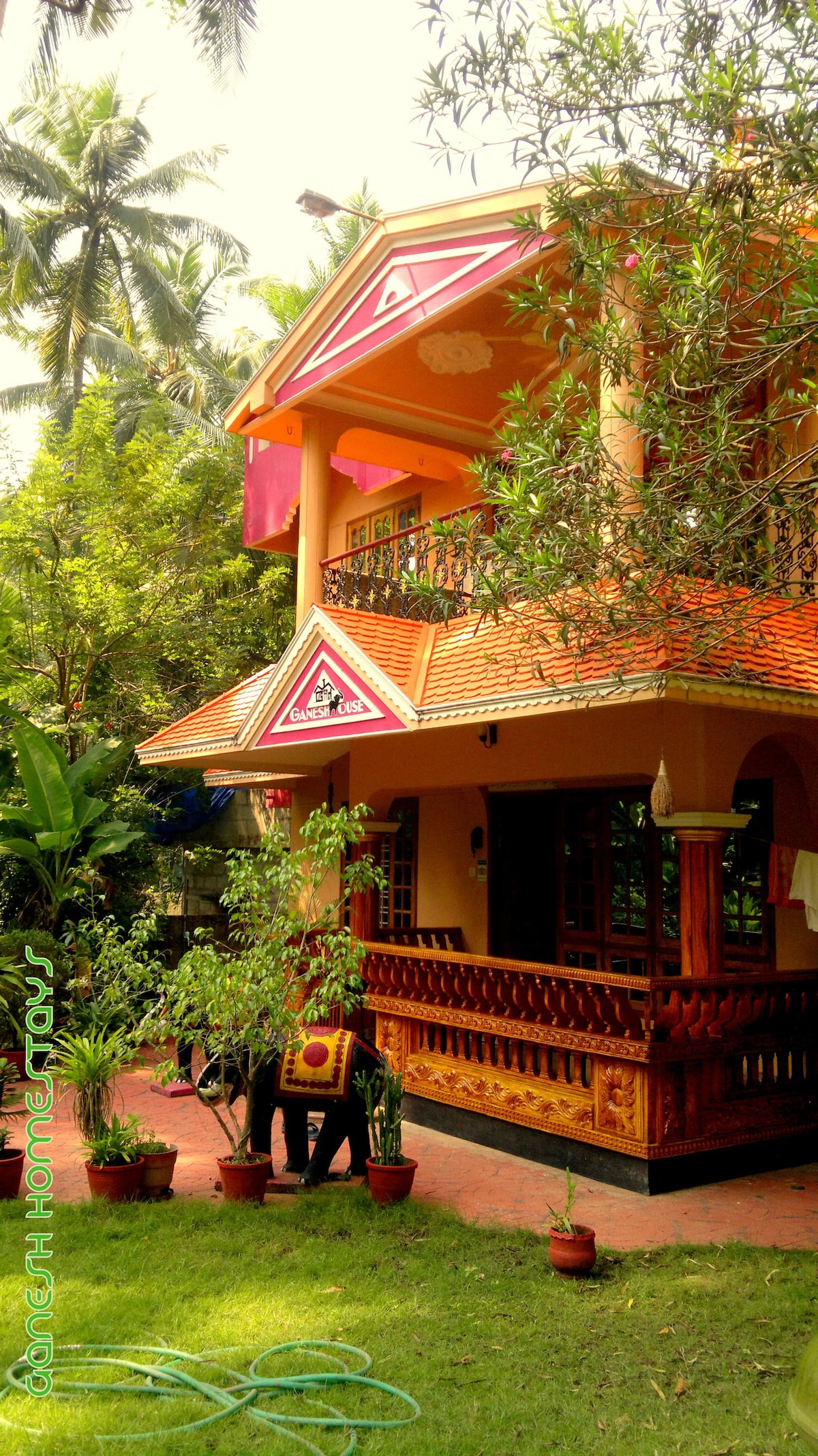 Ganesh House民宿Kovalam Kerala India