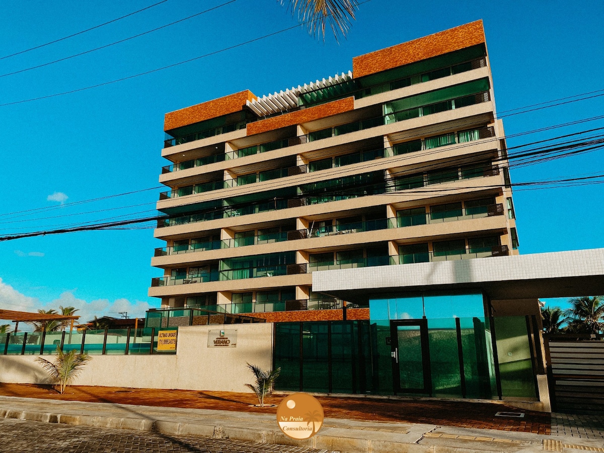 PÉ NA AREIA, Piscina Borda Infinita, Portaria 24hs