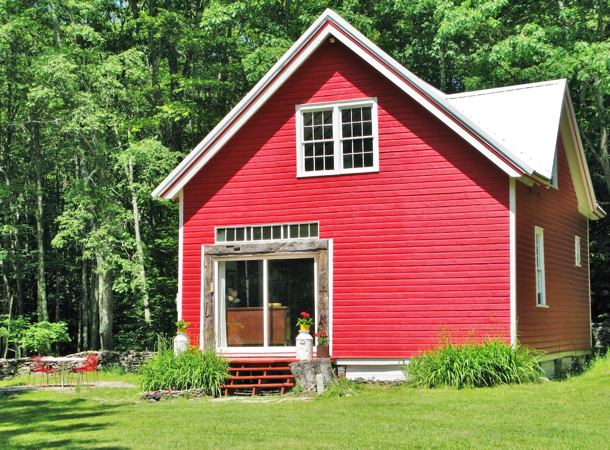 Belleayre附近的Catskills Red Barn