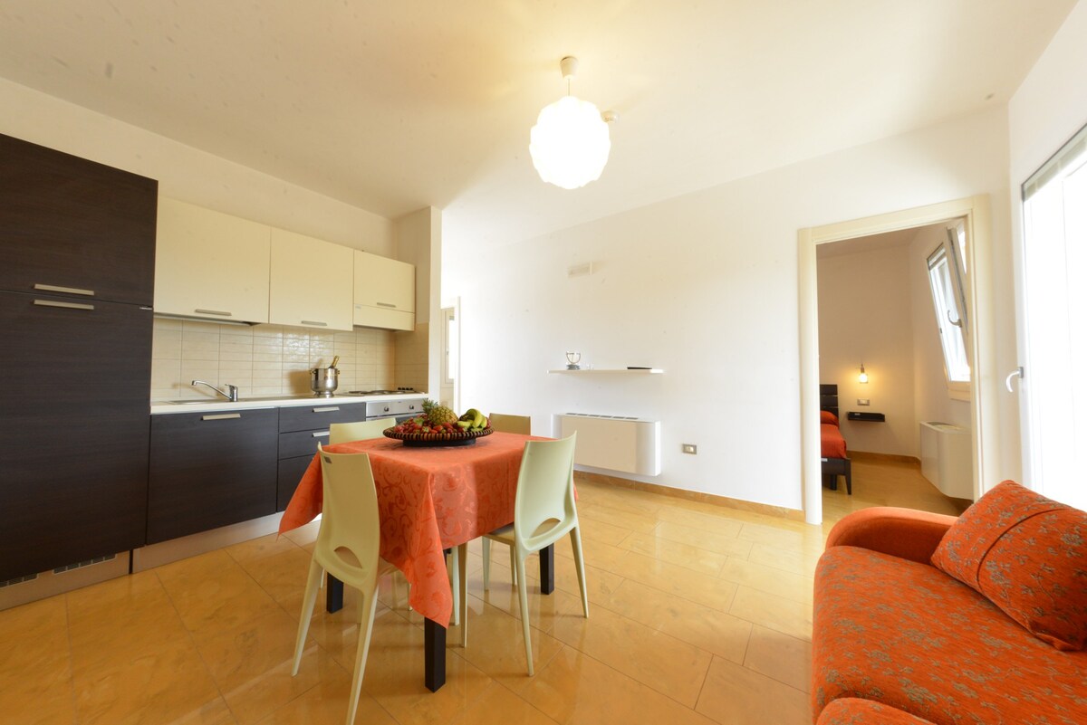 两室公寓[Carovigno-Torre Santa Sabina]距离大海90米