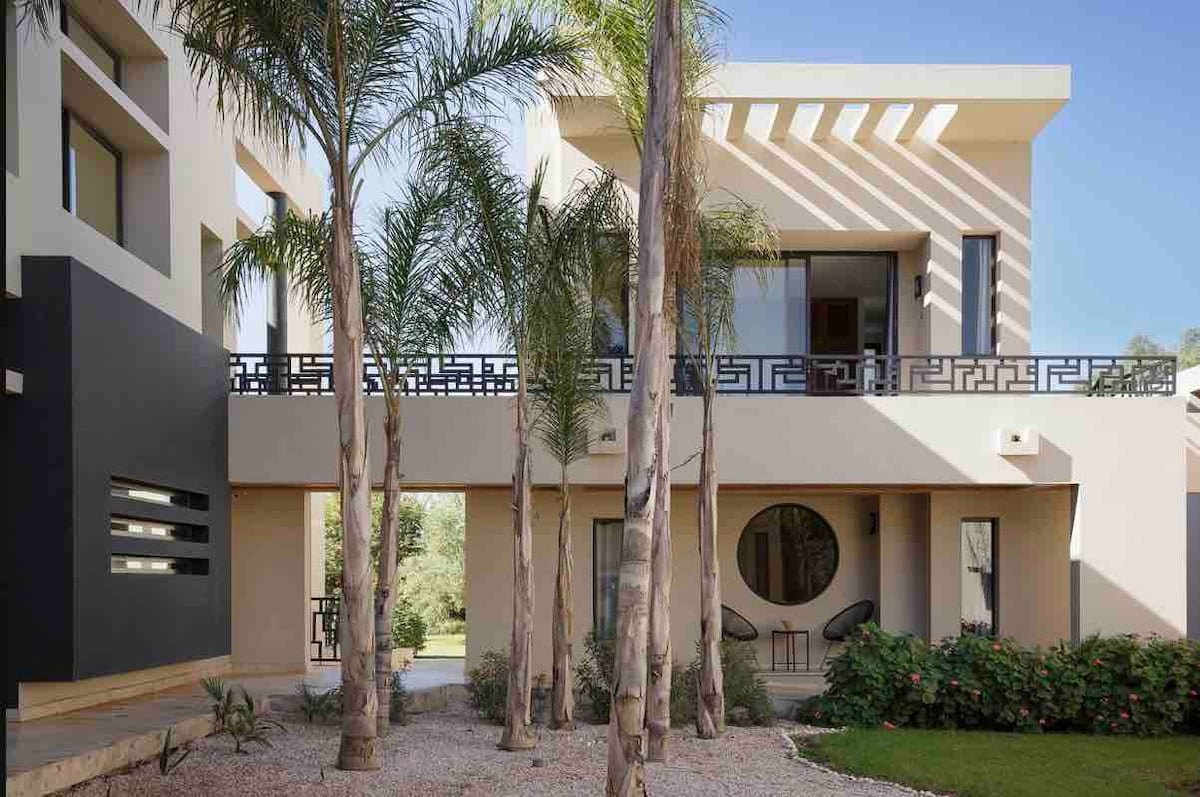 Villa Gatsby B Marrakech-personnel-piscine-jacuzzi