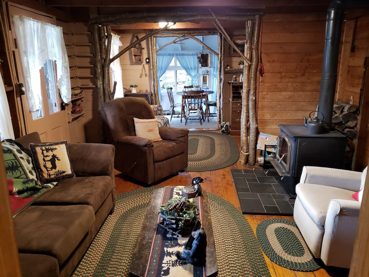 Cabin on Otter Lake, Adirondacks