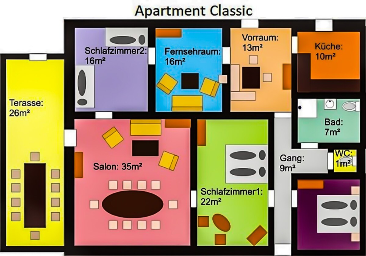 Tabódy Villa Apartment „Classic“