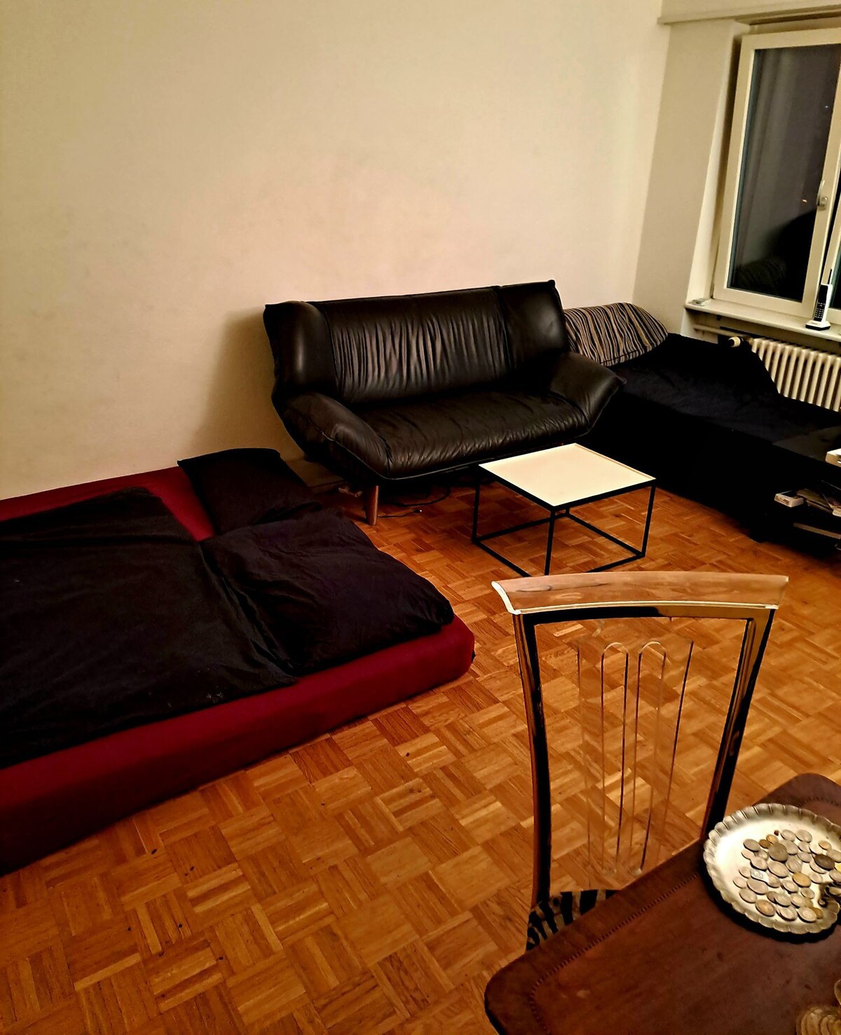 公寓（ 1.5间客房- 38平方米） ，配有巴尔科尼和厨房