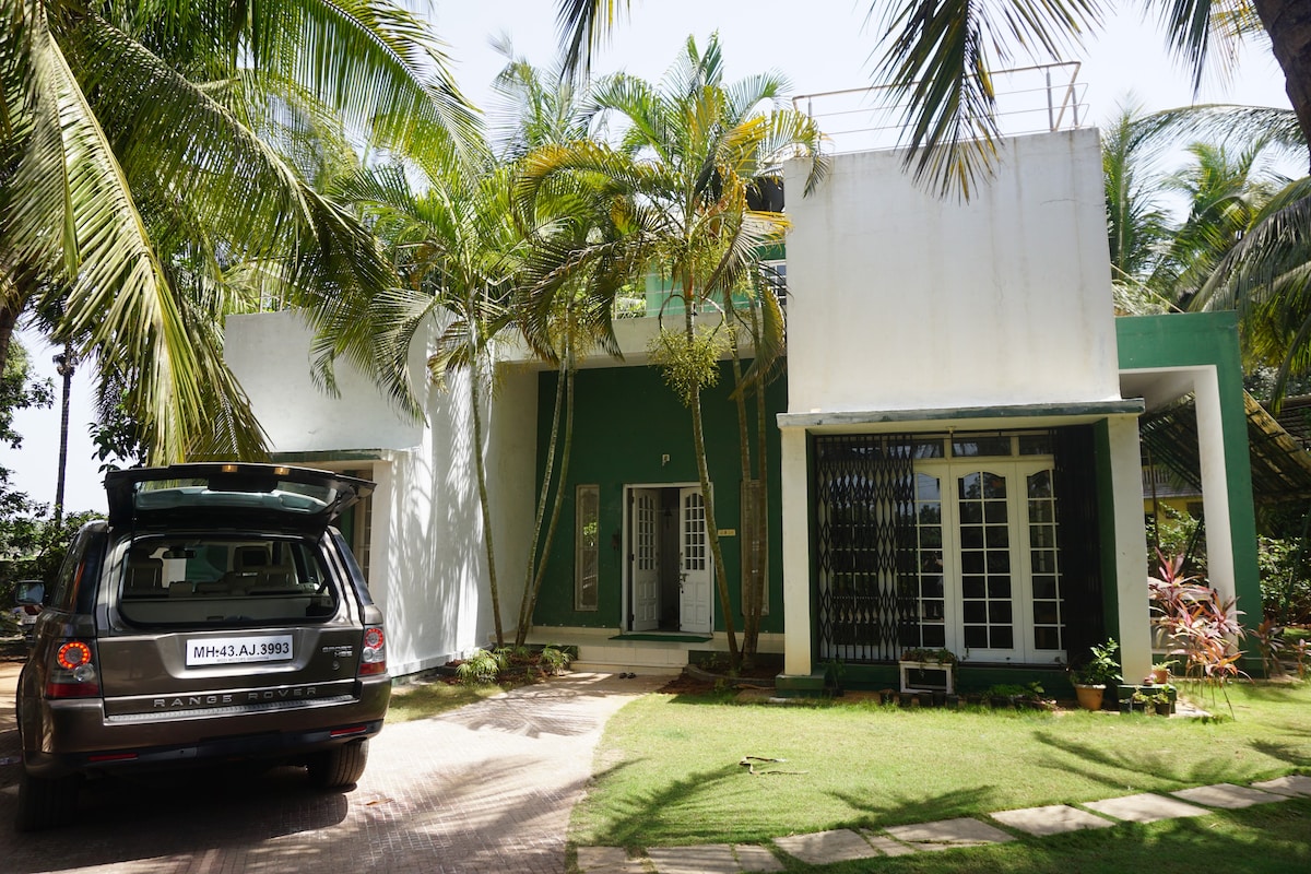Supari单间公寓-位于Alibaug的沿海别墅！