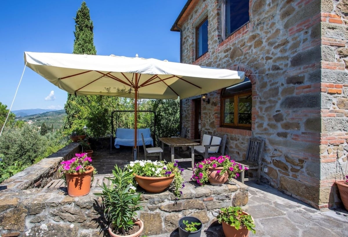 Tuscan Charm: Olive Tree Villa near Vinci