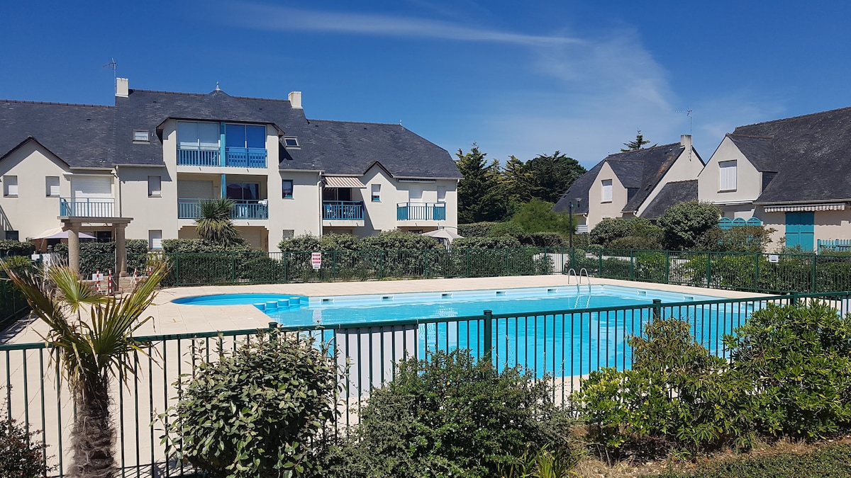 Appartement en résidence proche plages