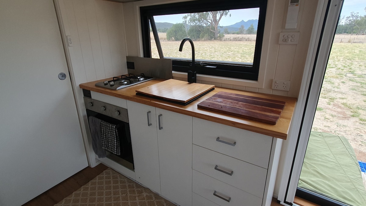 'Tinylicious' Custom Offgrid Tiny with a View