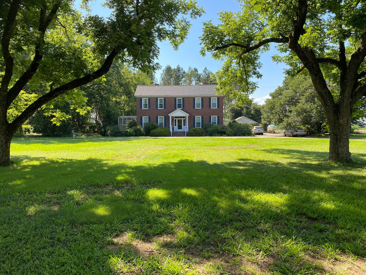 Charming historic home on farm