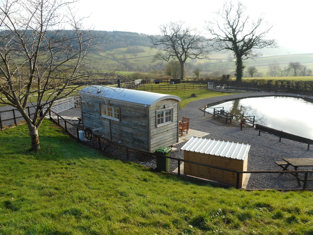 Wadden农场的牧羊人小屋