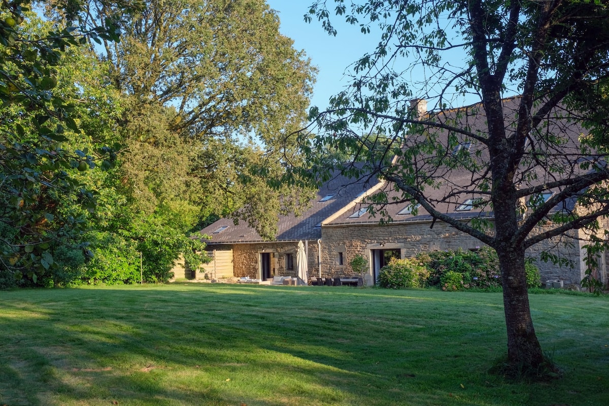 Loue maison 8 pers, près du golfe du Morbihan.