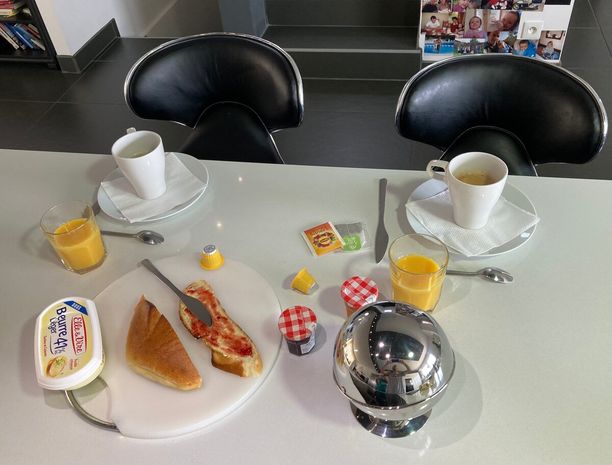 独立房间Alsace早餐停车场电视