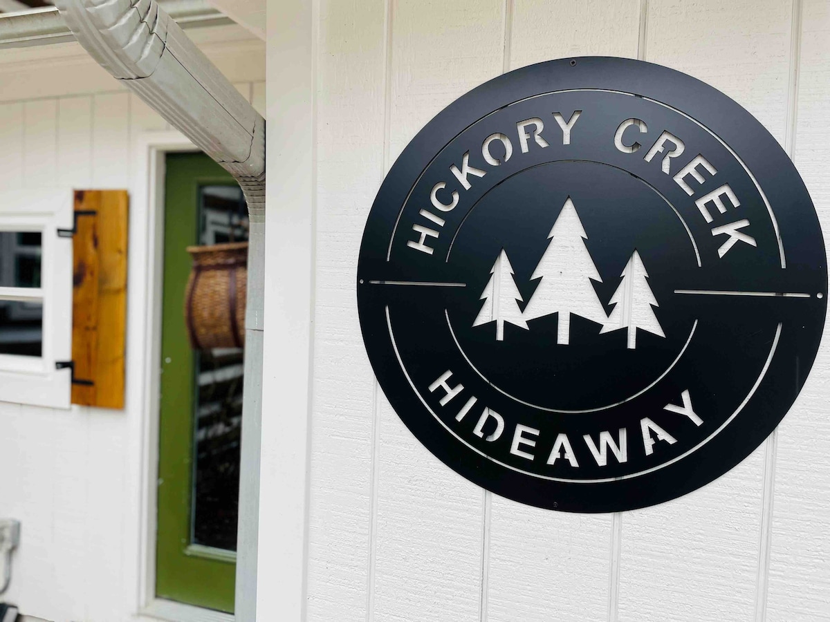 Hickory Creek Hideaway Luxury Cabin!