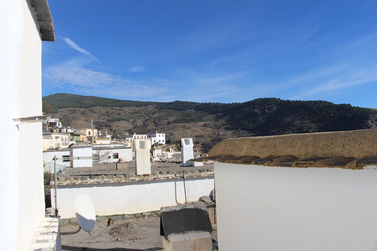 Traditional house built in the Alpujarra mountain