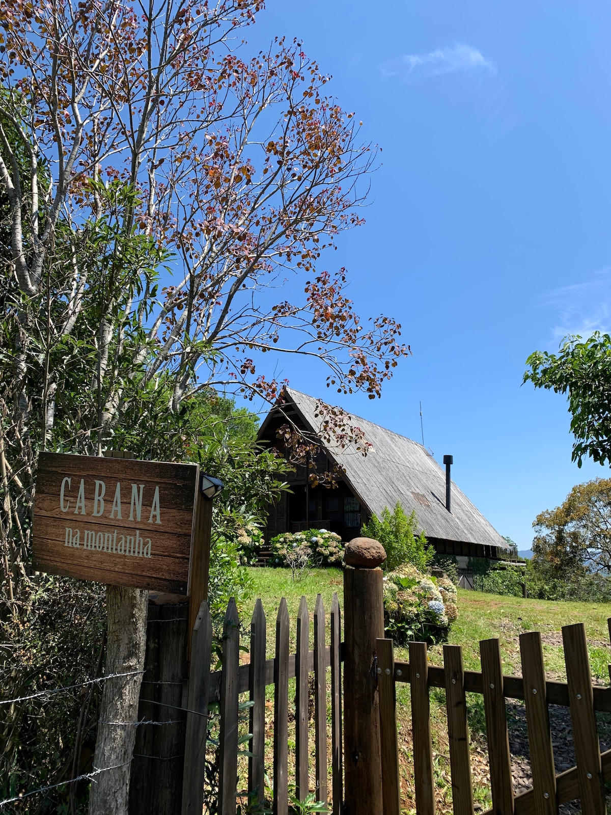 山间小屋，可观赏天堂般的美景！